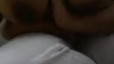 Milf flaunting her huge boobs 