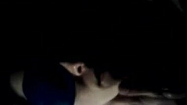 Shy indian bhabhi blind fold blowjob to devar