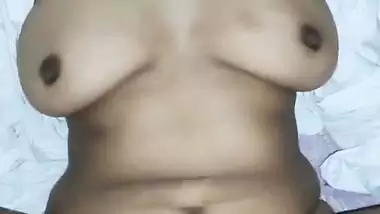 Panty slide pussy fucking of hot desi wife by husband