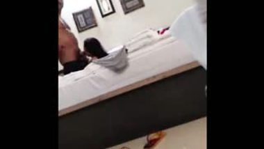 in hotel Couple didn’t Notice