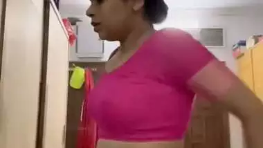 Marathi wife wearing saree after viral nude body showing