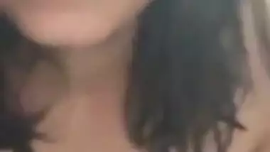 Sexy Indian Girl Sanjana Shows Her Boobs On Video Call Part 8