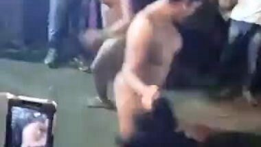 Nude Tamil girls dancing on a function