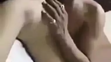 Boob sucking erotic Indian foreplay
