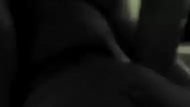 Hot loud moaning by wife when her guy fucks her hard