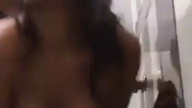 Young Babe Painful Fucked by Cousin Brother in Bathroom