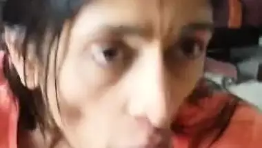 nri wife sucking dick and taking cum in her mouth