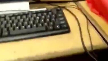 Naughty Couple in Theater Dick Sucking & Boobs Pressing