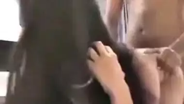 Chennai couple sex with cute girl