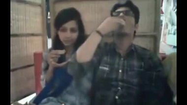 Bangladeshi Bf& GF in restaurant