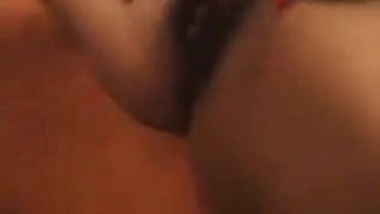 Busty Indian MILF fucks white lover