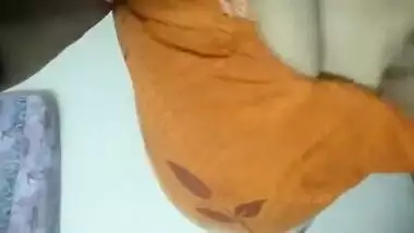 chesty bhabhi taking her huge boobs out