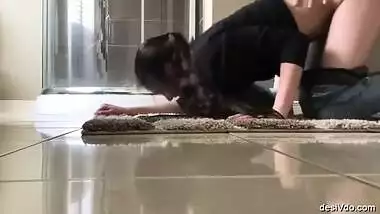 Girl Friend Doggy Style On Floor
