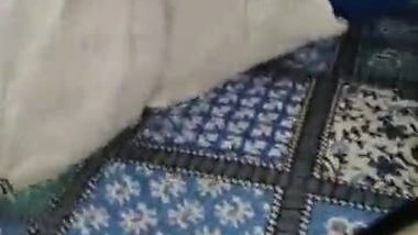 Ass hole flash for Desi aunty