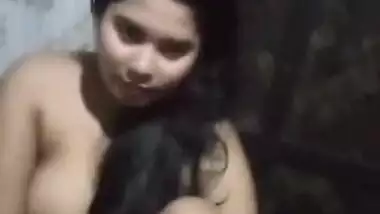 Adorable Bengali girl showing her pussy hole