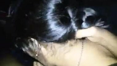 Newly wed wife sucking