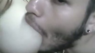 Boyfriend Sucking Her Boobs So nicely