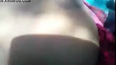 Desi girl boob sucking video captured by her boyfriend
