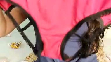 Indian Young Cute College Babe Showing Boobs and Pussy