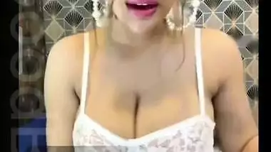 Most Demanded Actress Live, Rivika Mani In Transparent Bikni Live Show 23 Mins With Voice
