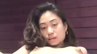 Young Hot College Girl Blowjob and Masturbating