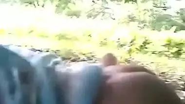 Desi Village Girl Outdoor Threesome Sex Scandal With Neighbors