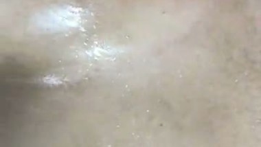 Wife oil massage