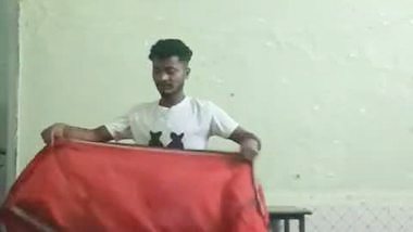 Local sex video of an 18-year-old girl fucking with BF