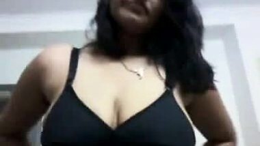 Indian in Black Saree