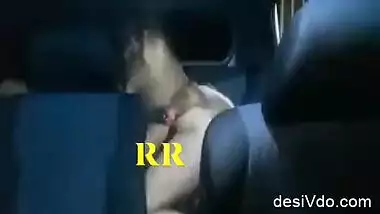Cucklod couple sex in car and creampied