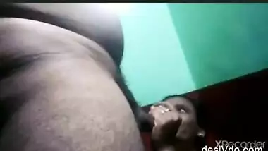 South Aunty Hard BJ to Lover