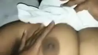 Today Exclusive- Horny Desi Bhabhi Boob Pressing And Pussy Capture By Hubby