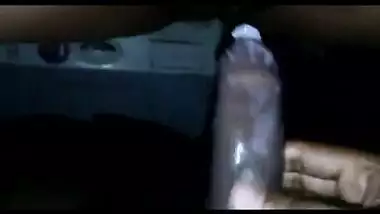 Indian Girl's Hairy & Sweaty Pussy Fucked With A Condom On