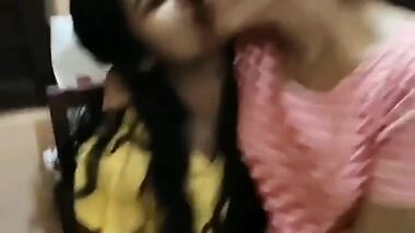 Cute College Girl Lesbian 8 girl in The Video