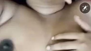 Big boobs wife sharing with husband friend on video call