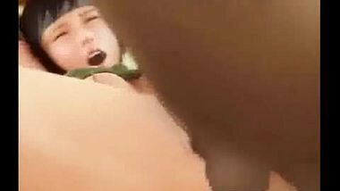 3D Ninja Girl Deeply Slammed
