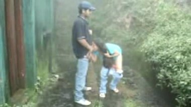 Hard sex during the monsoon rain in Darjeeling
