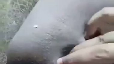 Dirty talking bhabhi showing big boobs and pussy