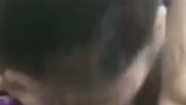 Chubby lady sucks a dick and records blowjob MMS