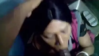 Indian mature aunty blowjob in train