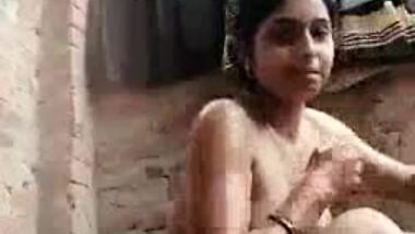 Selfie bathing video of desi village girl