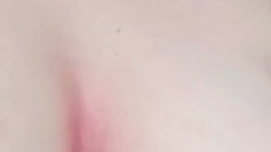 Chubby girl wears bra and new dresses before nude