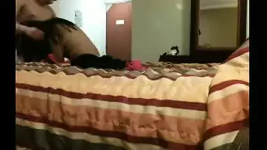 Hidden cam catches a cheating wife having sex in a hotel room