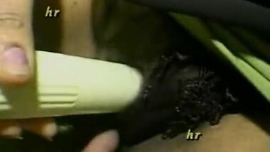 Horny Busty Milf In Black Saree