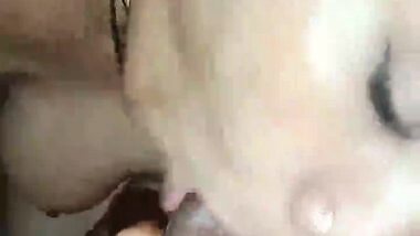 Hot very beautiful milf aunty giving bj to husband friend part 2