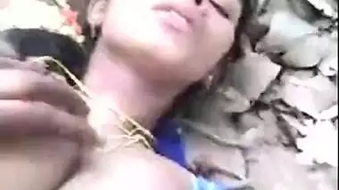 Hot Telugu Wife Banged Outside Her Home
