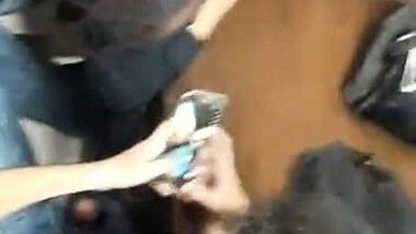 Beautiful gf handjob in clg