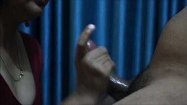 Hot Desi Wife Blowjob and cum facial