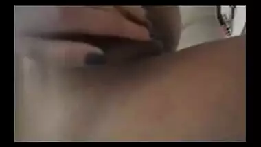 Mumbai teen girl self made masturbation selfie video