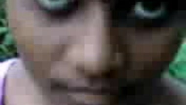 Girl Showing Boobs and Pussy in Forest